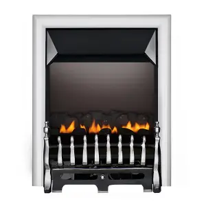 Focal Point Blenheim Black Chrome effect Rotary control knob 2.3kW Gas Fire