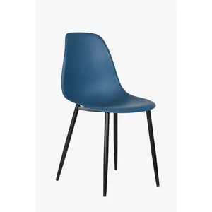 Kalie PAIR of Dining Chair (Set of 2) Blue