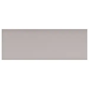 Johnson Tiles Mayfair Light grey Gloss Ceramic Indoor Wall tile Sample