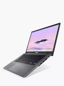 Asus Chromebook Plus CX34 Laptop, Intel Core i3 Processor, 8GB RAM, 256GB SSD, 14" Full HD, Grey