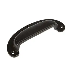 Hammer & Tongs - Wide Lipped Cabinet Cup Handle - W130mm x H50mm