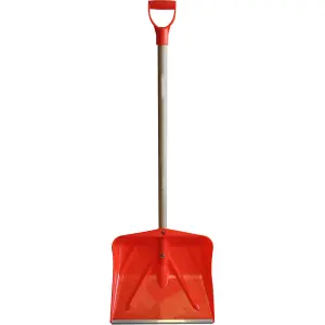 Hillbrush Traditional Heavy-Duty Snow Shovel