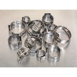 Sealey O-Clip Single Ear Assortment 160pc Stainless Steel