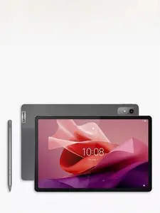 Lenovo Tab P12 ZACH0108GB Tablet, Android, 8GB RAM, 128GB, 12.7" 3K HD, Storm Grey With Tab Pen Plus