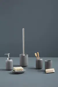 Maison by Premier Canyon Grey Toilet Brush