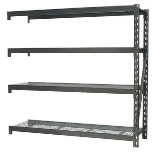 Sealey Heavy-Duty Racking Extension Pack with 4 Mesh Shelves 640kg Capacity Per Level AP6572E