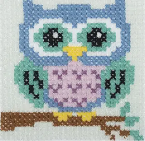 XSTITCH OWL - Counted Cross Stitch Kit: Owl - Trimits