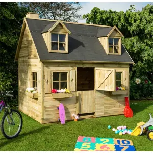 8' 7" x 6 Cottage Playhouse (2.63m X 1.85m)