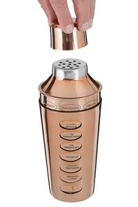 Maison by Premier Recipe Rose Gold Cocktail Shaker