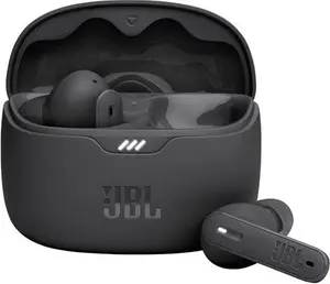 JBL Tune Beam Wireless Bluetooth Noise-Cancelling Earbuds - Black