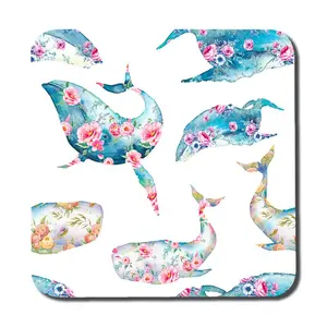 Square 6 Piece Coaster Set (Set of 6)