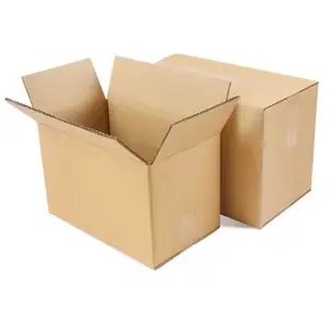 25 x Single Wall 13 x 10 x 12" (330x254x318mm) Strong Cardboard Shipping Boxes For House Moving & Storage