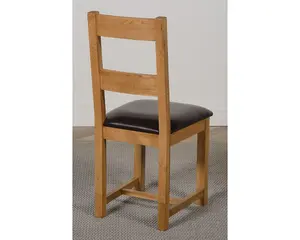 Lincoln Solid Oak Dining Chairs for Dining Room or Kitchen