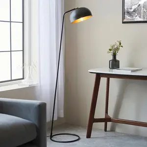 Luminosa Brair New Task Floor Lamp Matt Black