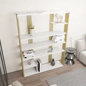 Decorotika Jeni Bookcase Shelving Unit Display Unit