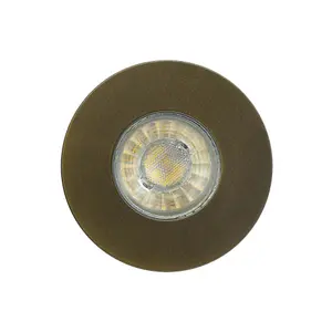 10 PACK - Bronze GU10  Fire Rated Downlight - IP65 - SE Home