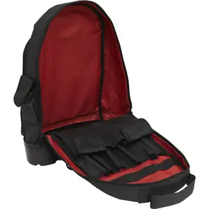 Red Tool Backpack with Multi Pockets - Heavy-Duty Tool Storage Solution 390 x 200 x 480mm