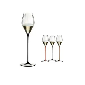 Riedel High Performance Champagne Glass Black