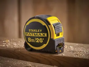 STANLEY FMHT33105-5 FatMax Next Generation Tape 8m/26ft (Width 32mm) STA533105