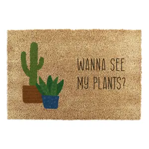 Wanna See My Plants Doormat (90 x 60cm)