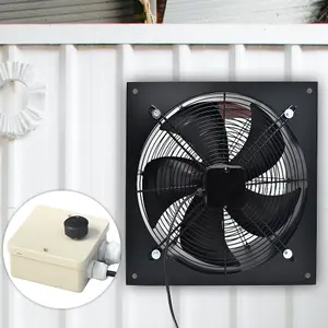 Ventilation Wall-Mounted Exhaust Axial Fan 24-inch