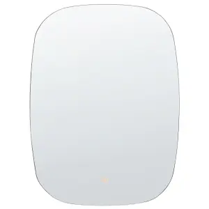 LED Bathroom Mirror BERGERAC Silver