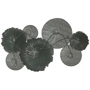 Wall Decor ZIRCONIUM Metal Black