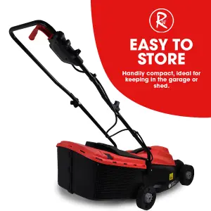 RocwooD Electric Lawn Mower 32CM 1200W 10M Cable