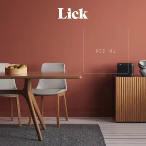 Lick Red 01 Peel & stick Tester