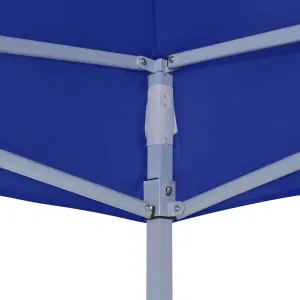 Berkfield Professional Folding Party Tent 2x2 m Steel Blue