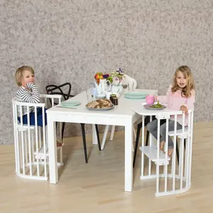 High Chair Conversion Kit White