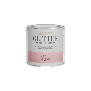 Rust-Oleum Medium Shimmer Rose Glitter effect Mid sheen Multi-surface Topcoat Paint glitter, 250ml