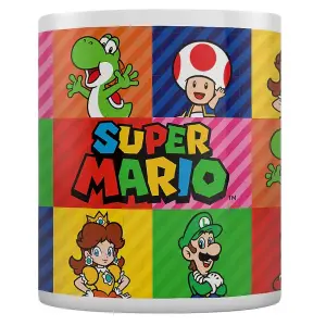 Super Mario Friends Mug White/Multicoloured (One Size)