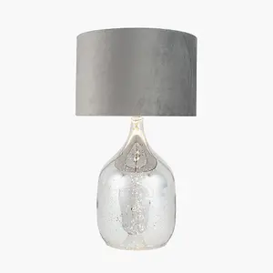 Mercurial Glass Dual Light Table Lamp