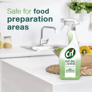 CIF SPRAY ANTIBACTERIAL  & SHINE 700ml (Pack of 12)