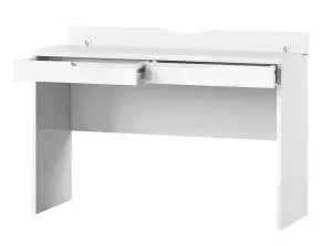 Santino White Gloss 2 Drawer Dressing Table S31