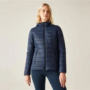 Regatta Women's Water-Repellent Voltera Loft II Insulated Heated Jacket Navy, Size: 14