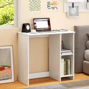 Costway Small Computer Desk Home Office Desk Modern Study Writing Desk