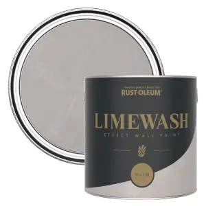 Rust-Oleum Grey Limewash Effect Wall Paint - No.130 2.5L