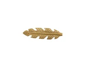 Melody Maison Gold Feather Drawer Knob