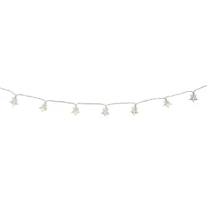 Star Battery-powered Warm white 20 LED Indoor String lights