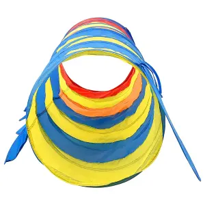 Berkfield Children Play Tunnel Multicolour 245 cm Polyester