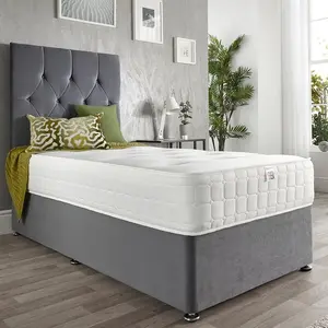 White Noise Open Coil Mattress Kingsize (5')