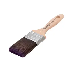 Arroworthy Classic Semi Oval Angled Beaver Tail Paint Brush - 2 Inch