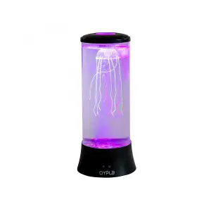 Oypla Colour Changing LED Water Jellyfish Novelty Mood Light Lamp Aquarium Tank