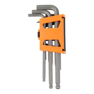 Magnusson 9 piece Chrome vanadium steel Hex key Set