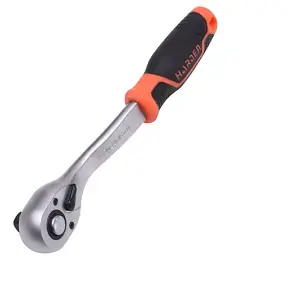 HARDEN reversible quick release curved ratchet handle heavy duty 1/2"