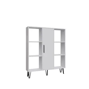 Decorotika Peoria 6 Shelves and a  Cabinet Bookcase