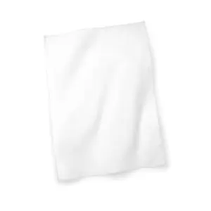 Westford Mill Plain Tea Towel White (One Size)