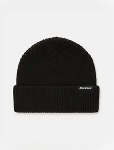 Dickies Woodworth Beanie Unisex Black Size One Size